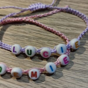 Bracelet Tressé Personnalisé fin