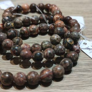 Bracelet Jaspe léopard 8mm