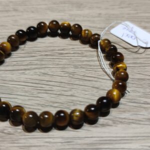 Bracelet œil de tigre 6mm