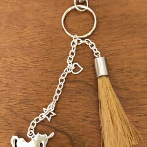 Porte-clé crins de cheval